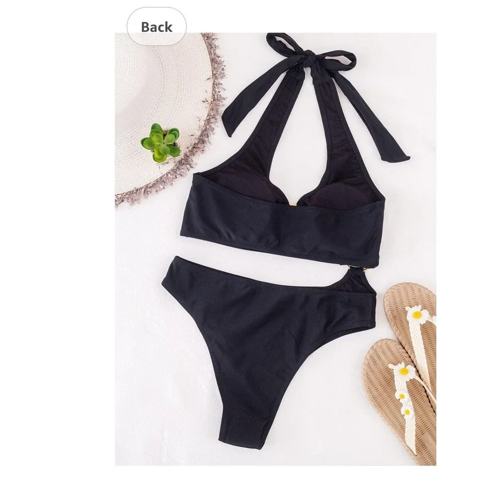 Hisaguhe black monokini